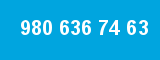 980 636 74 63